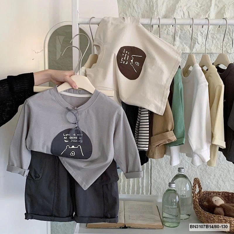 ÁO THUN GẤU DÀI TAY HÀN QUỐC