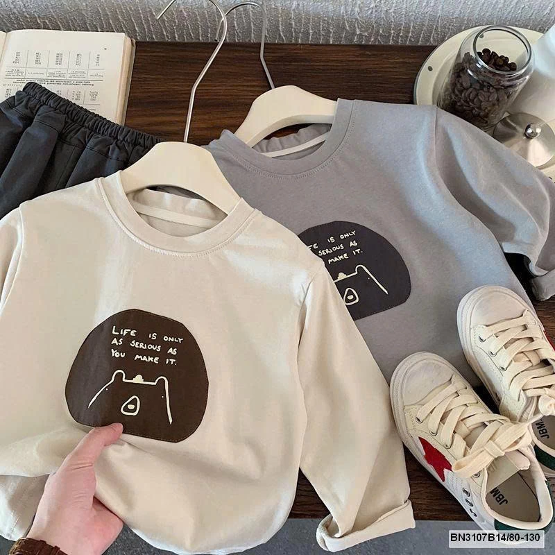 ÁO THUN GẤU DÀI TAY HÀN QUỐC