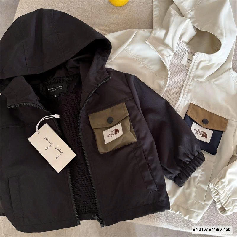 ÁO KHOÁC GIÓ TÚI NGỰC  MMY