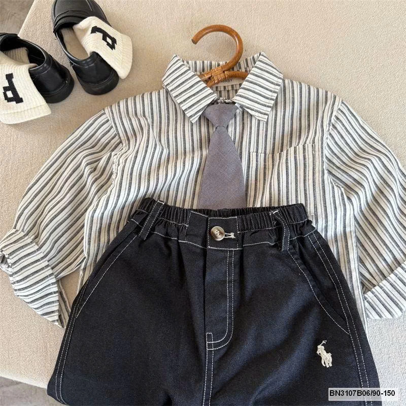 Áo sơ mi kẻ sọc MMY