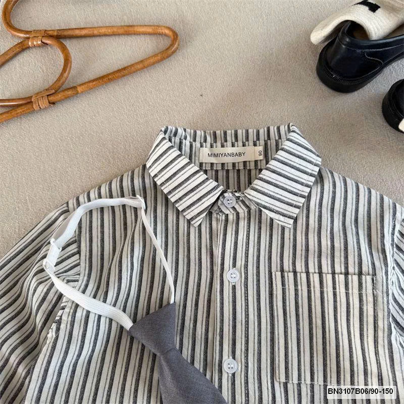 Áo sơ mi kẻ sọc MMY