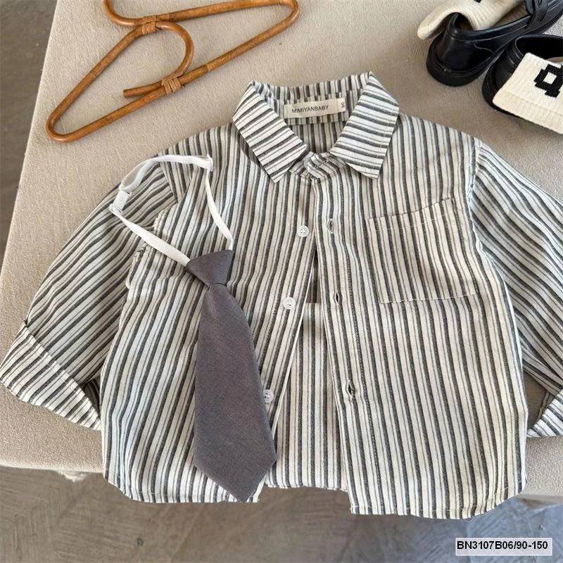 Áo sơ mi kẻ sọc MMY