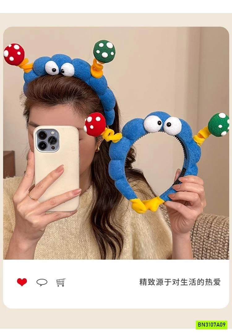 BỜM TÓC MẮT TO KUTE