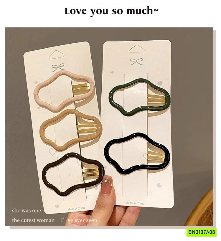 SÉT 5 KẸP TÓC ĐÁM MÂY