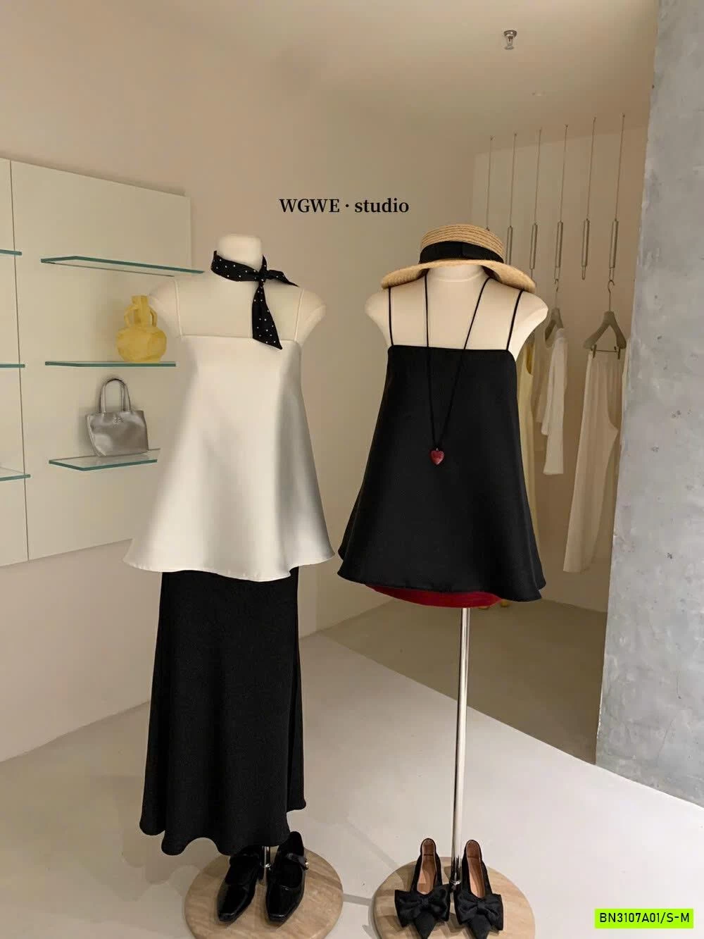 ÁO LỤA 2 DÂY WGWE