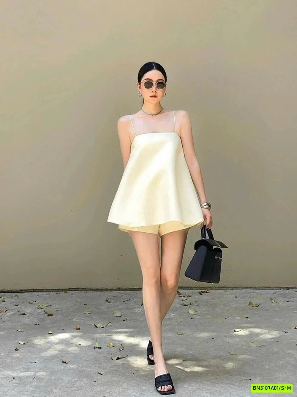 ÁO LỤA 2 DÂY WGWE