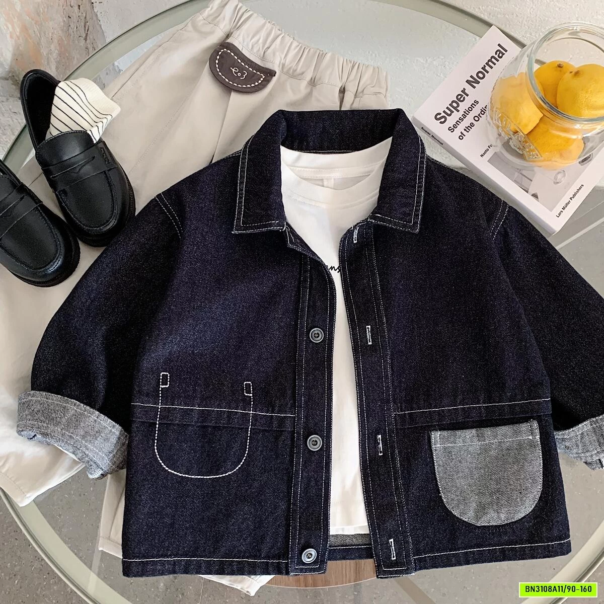 KHOÁC SƠ MI DENIM SANG XỊN