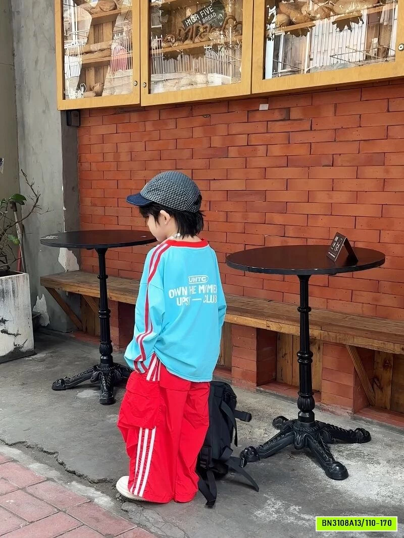 ÁO THUN THỂ THAO SỌC PHỐI MÀU