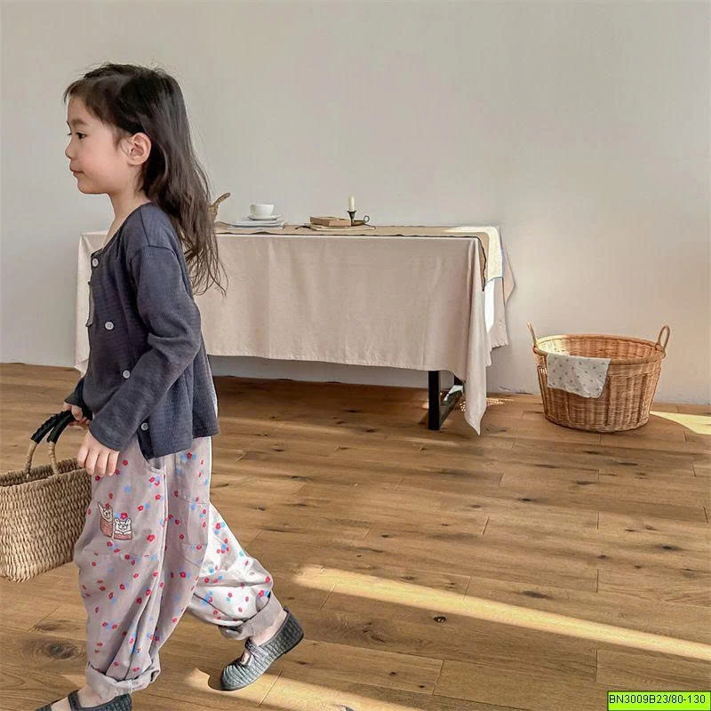 QUẦN VẢI IN HOA  ADBABY