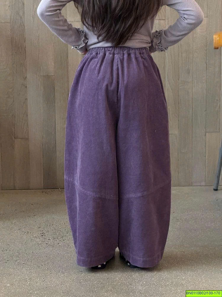 QUẦN BAGGY NHUNG TĂM AMBB  26F038