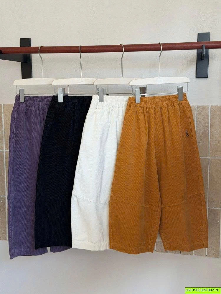 QUẦN BAGGY NHUNG TĂM AMBB  26F038