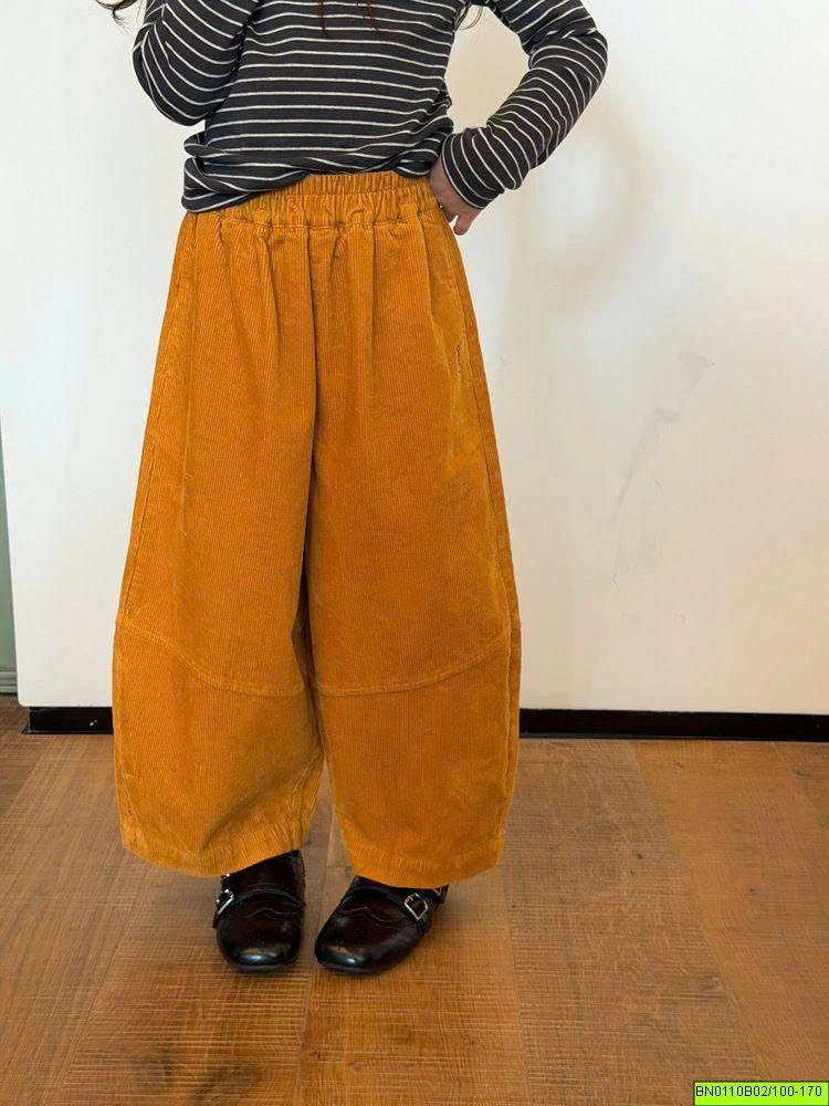 QUẦN BAGGY NHUNG TĂM AMBB  26F038