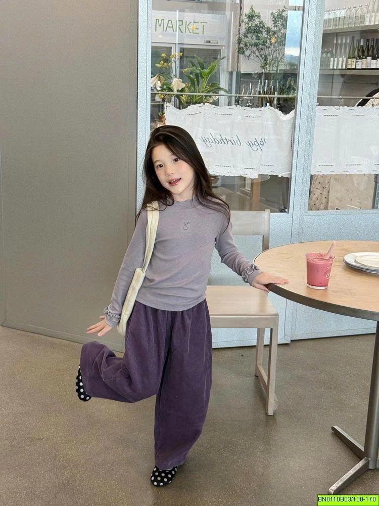 ÁO THUN GIỮ NHIỆT VIỀN BÈO AMBB 26E369