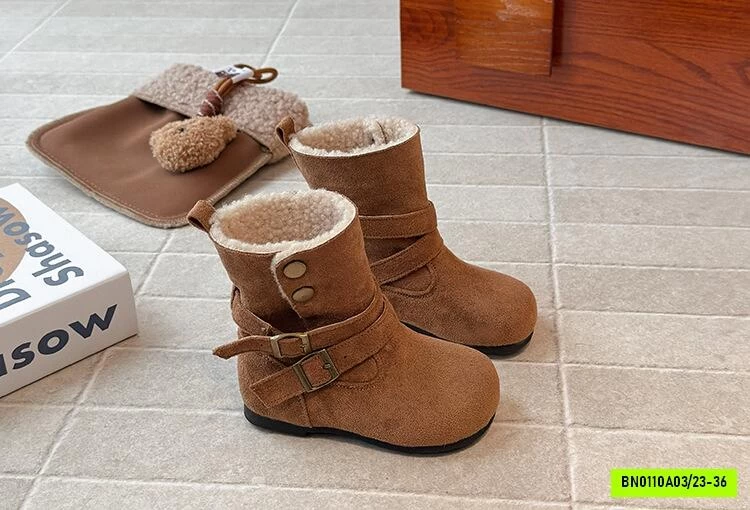 BOOT DA LỘN LÓT LÔNG CỪU