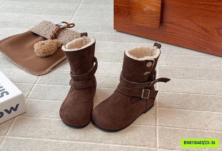 BOOT DA LỘN LÓT LÔNG CỪU