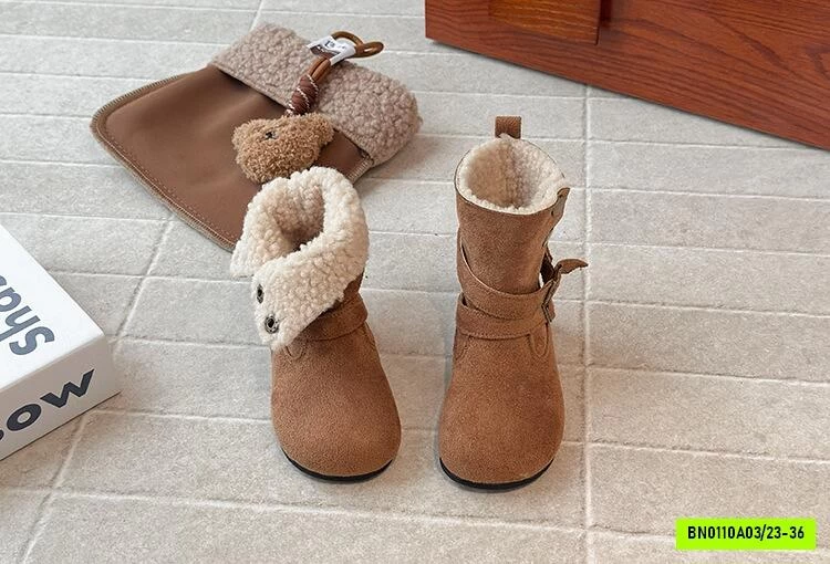BOOT DA LỘN LÓT LÔNG CỪU