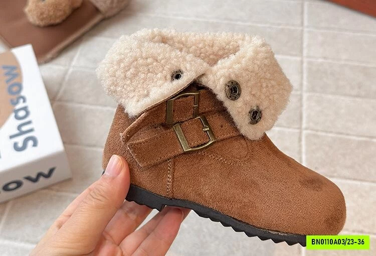 BOOT DA LỘN LÓT LÔNG CỪU