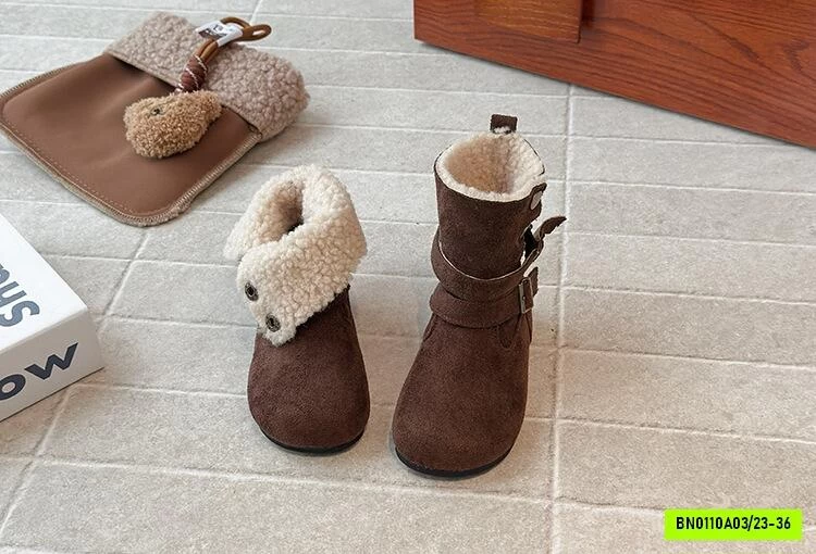 BOOT DA LỘN LÓT LÔNG CỪU