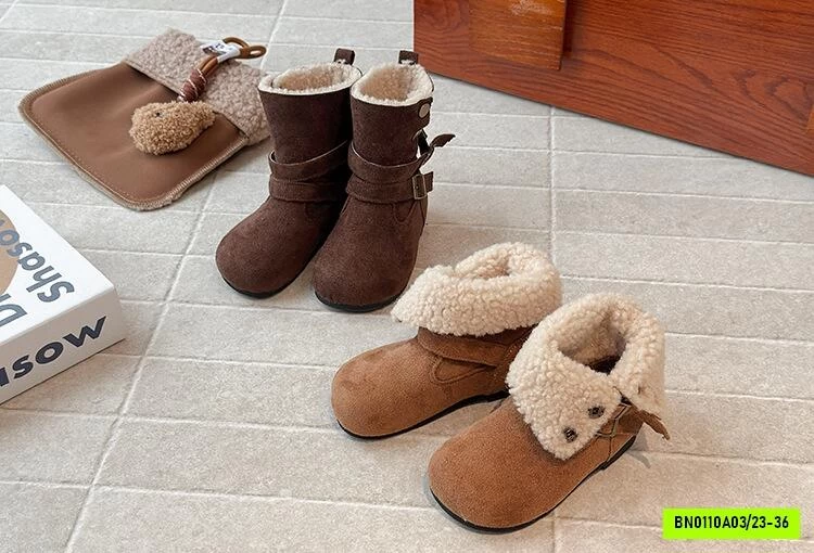 BOOT DA LỘN LÓT LÔNG CỪU