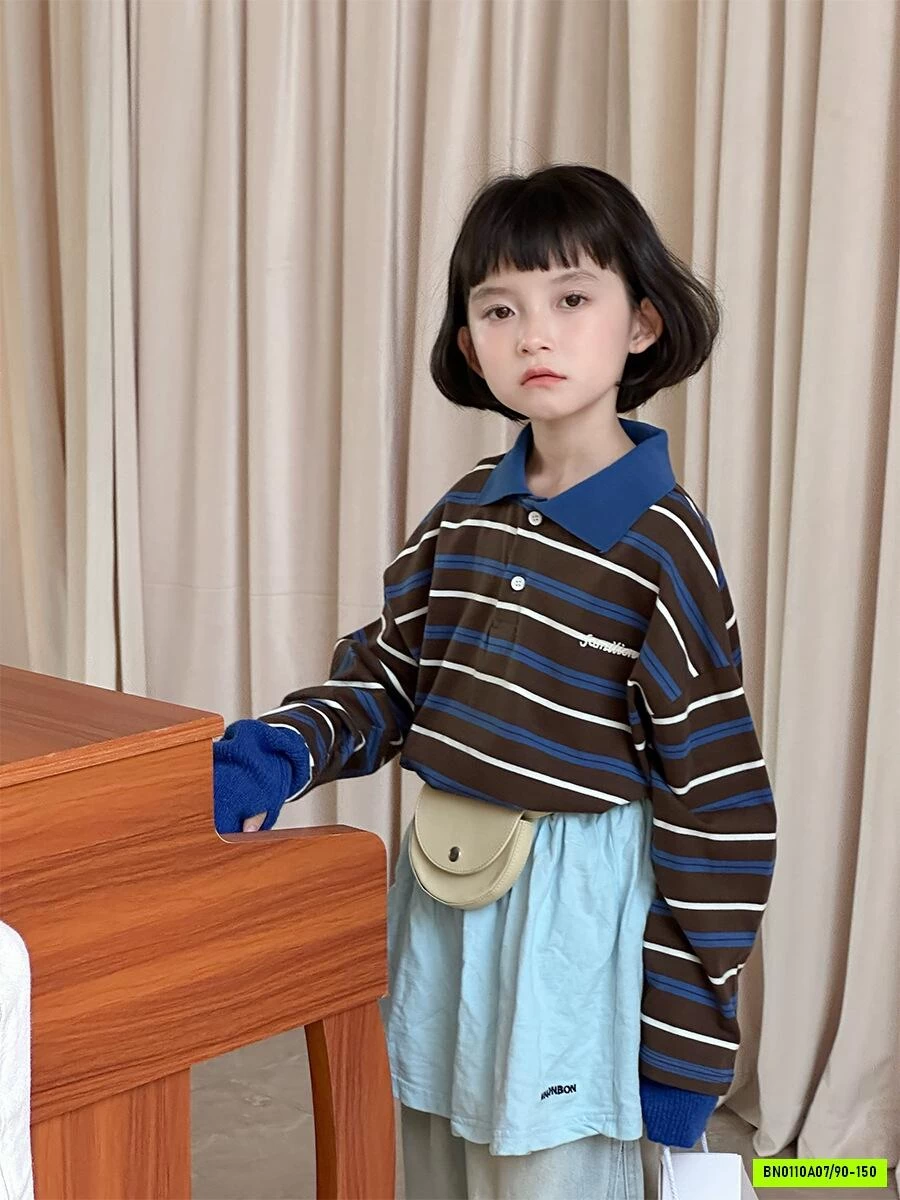 POLO KẺ PHỐI MÀU CỔ