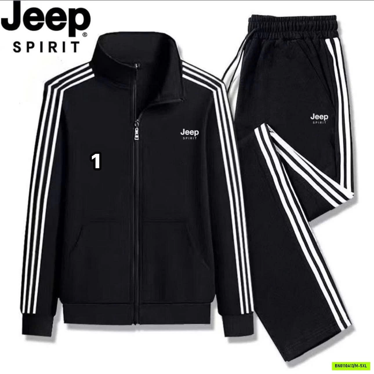 BỘ THỂ THAO SỌC BÊN JEEP