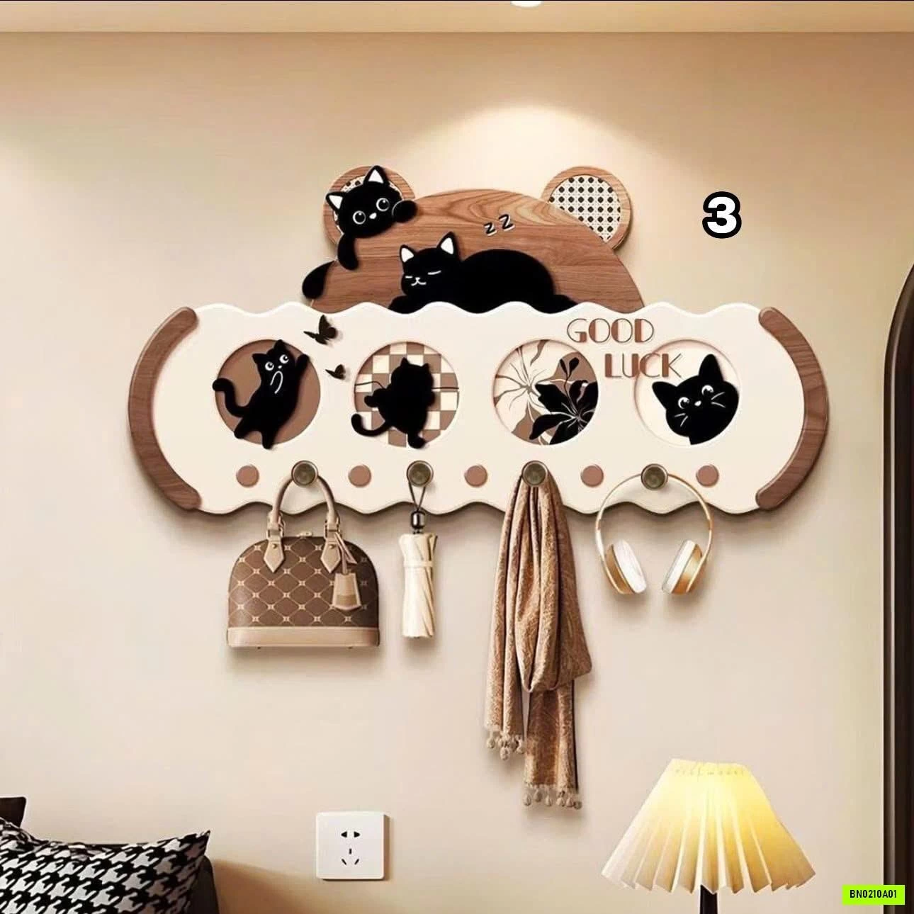KỆ TREO CHÌA KHÓA – GỌN NHÀ, XINH TƯỜNG