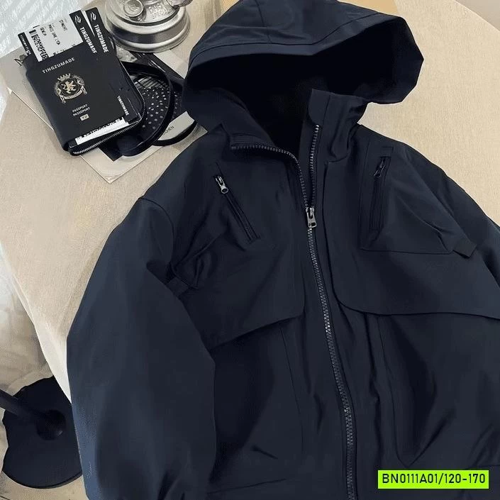 Áo Khoác Parka Lót Lông Siêu Ấm