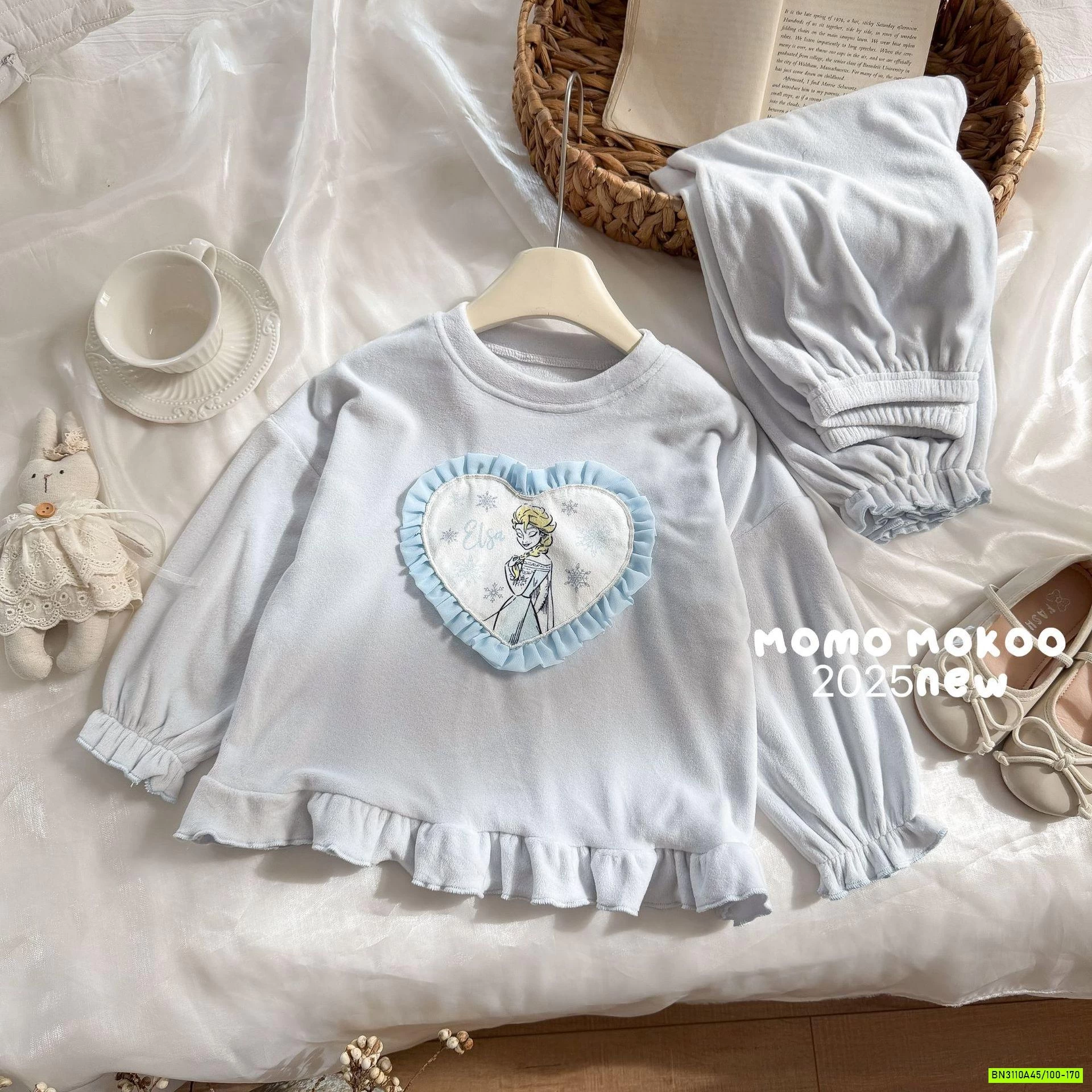 BỘ NGỦ BĂNG LÔNG BÁNH BÈO TIỂU THƯ