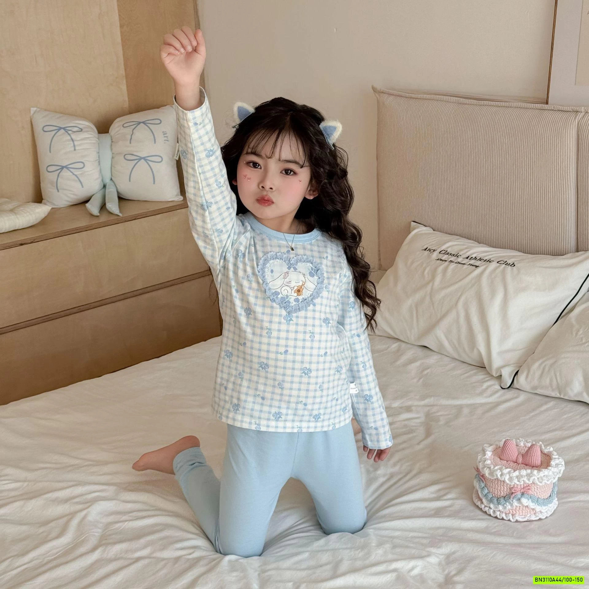 BỘ COTTON CARO DỄ THƯƠNG