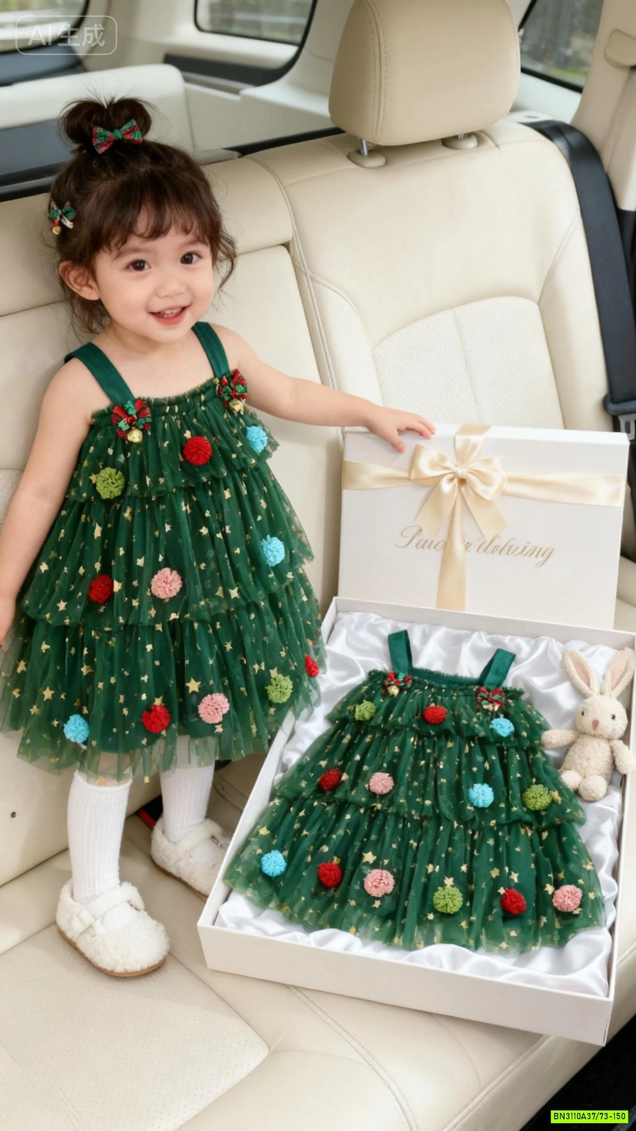 ĐẦM TUTU 2 DÂY NOEL