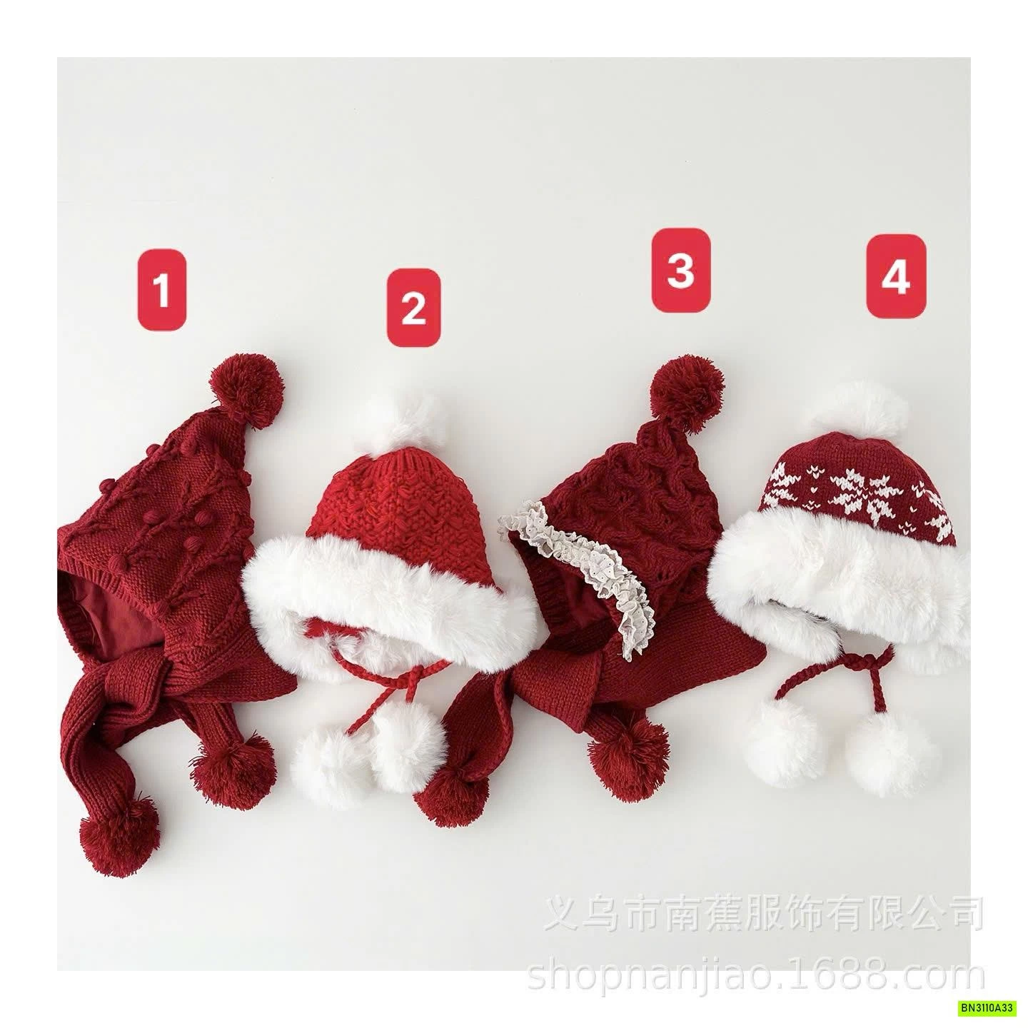 MŨ LEN ĐỎ DIỆN TẾT