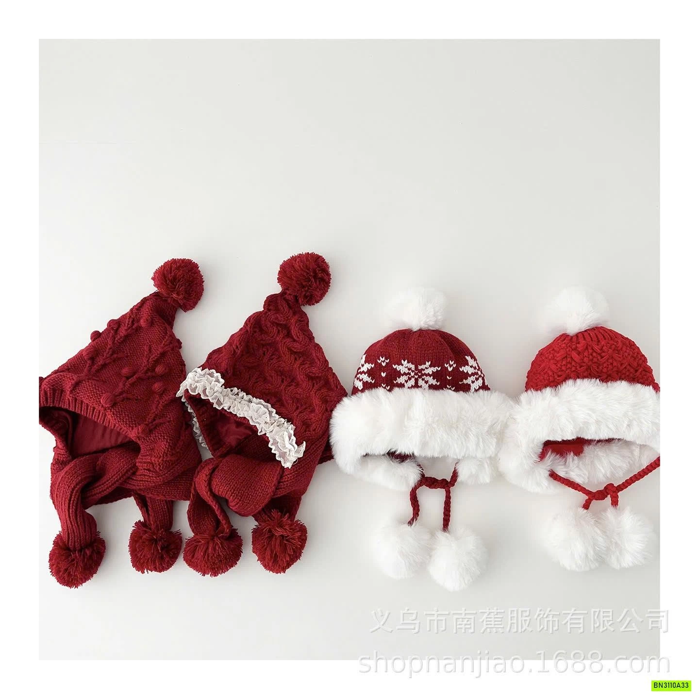 MŨ LEN ĐỎ DIỆN TẾT