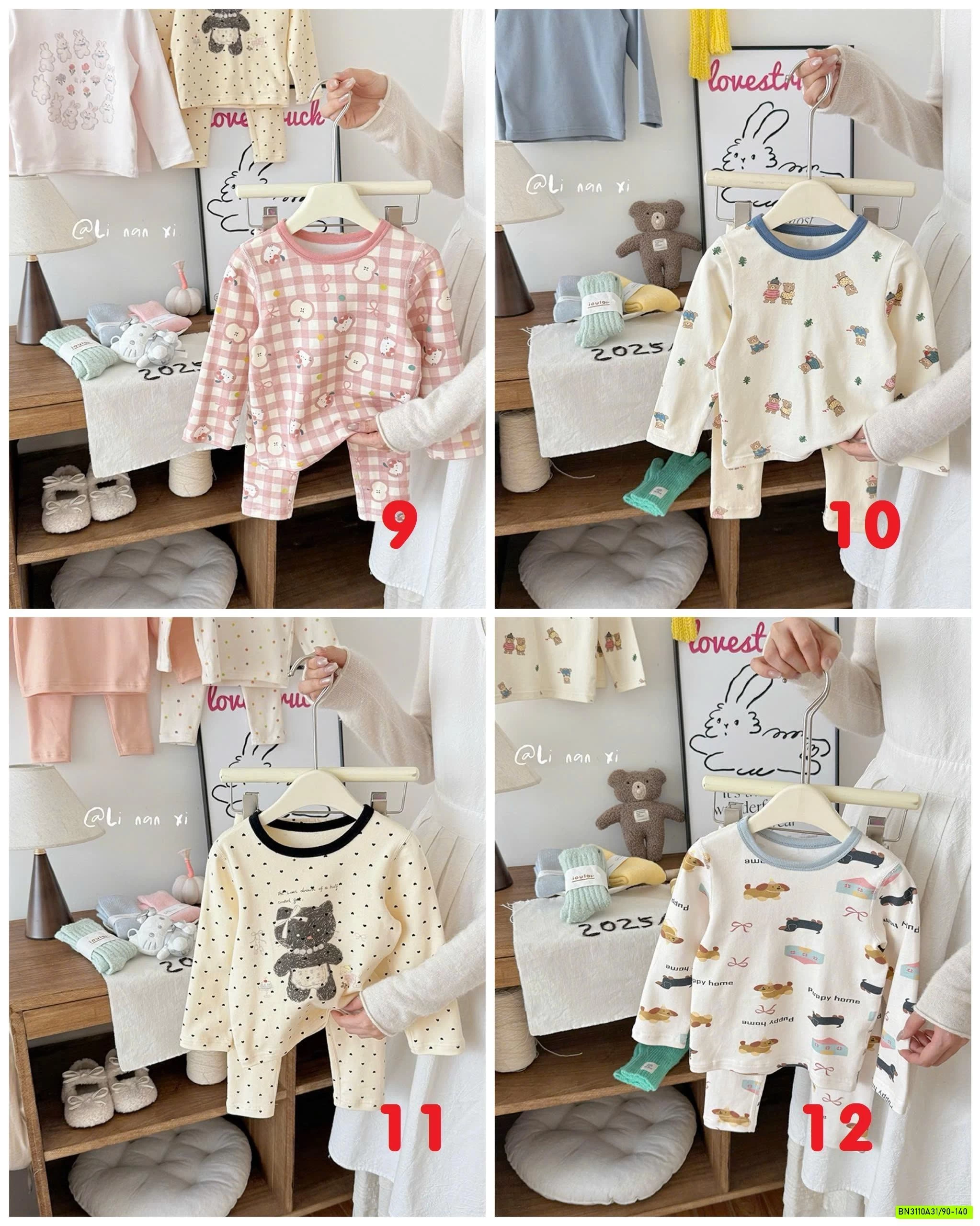 BỘ LADY GIỮ NHIỆT NILANXI MỚI