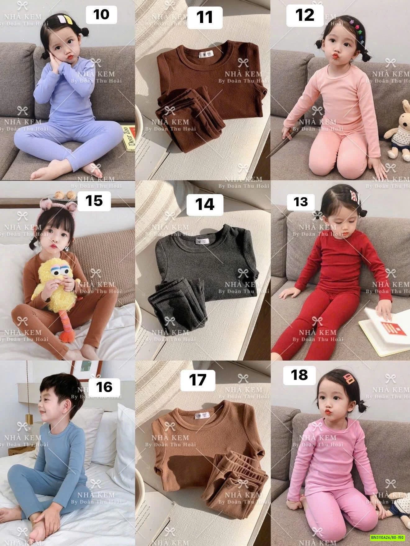 BỘ GIỮ NHIỆT TRƠN MÀU