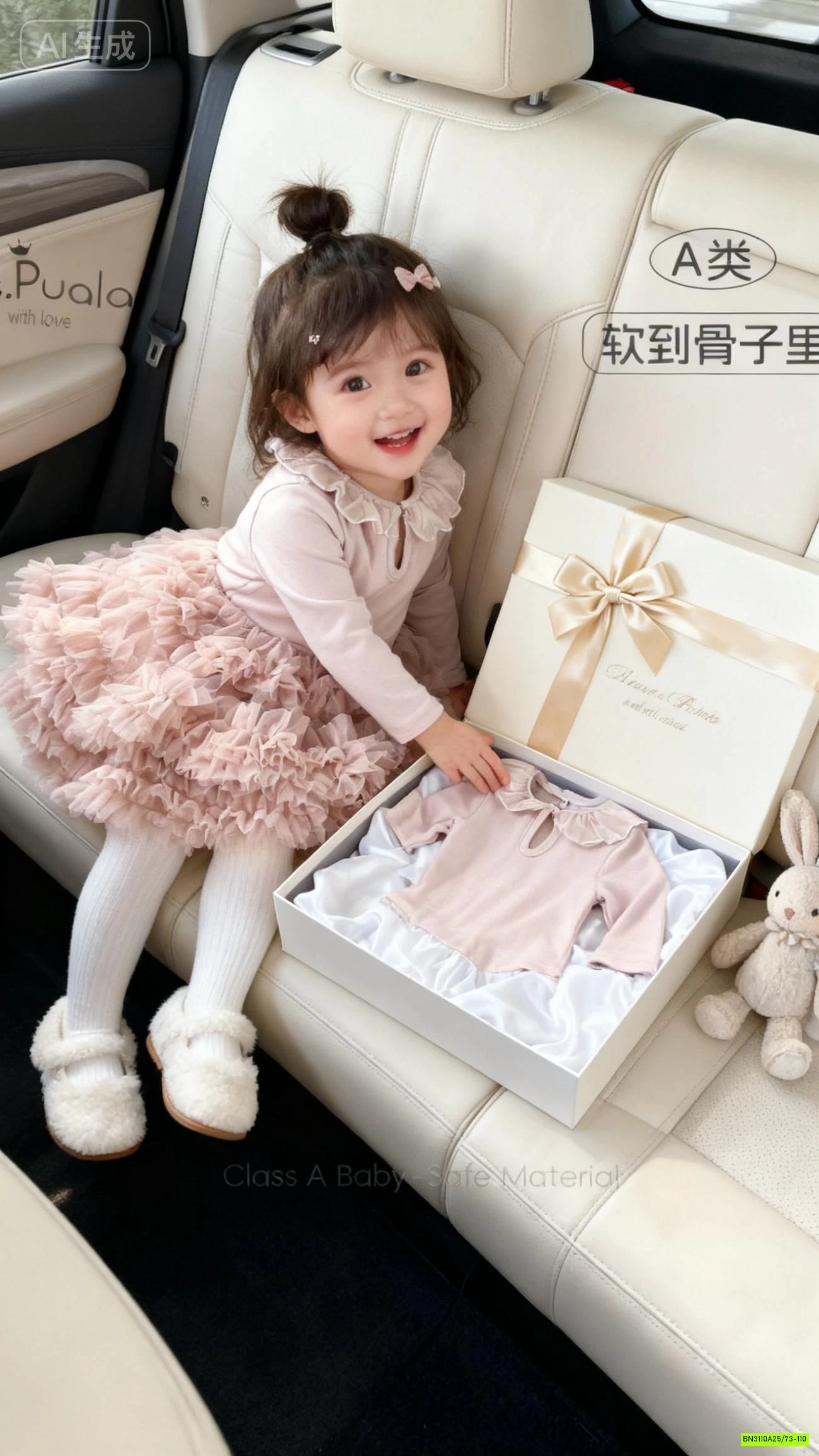 ĐẦM TUTU CỔ REN SZ NHÍ