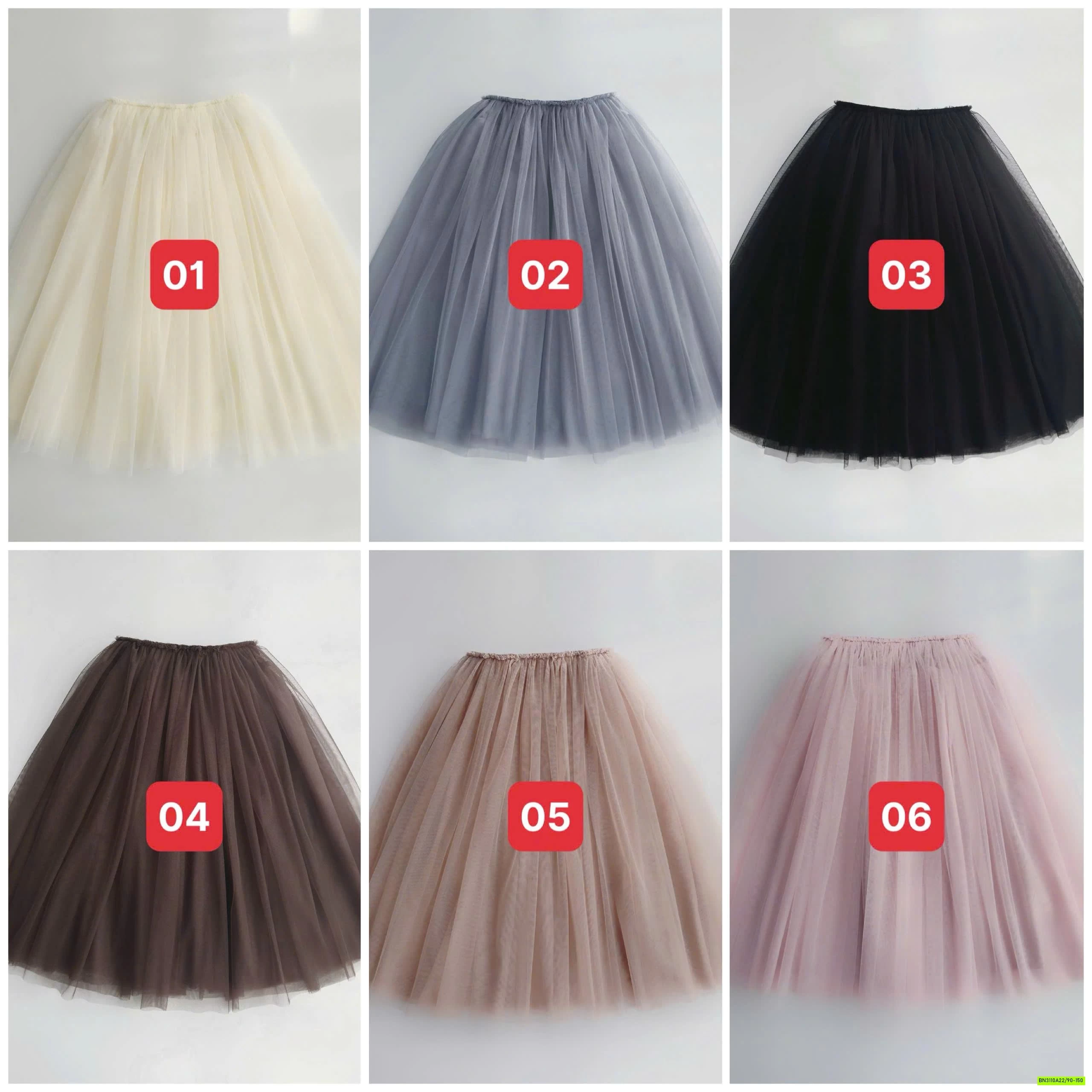 SÉT MONTOGHI MIX CHÂN VÁY TUTU NÀNG THƠ