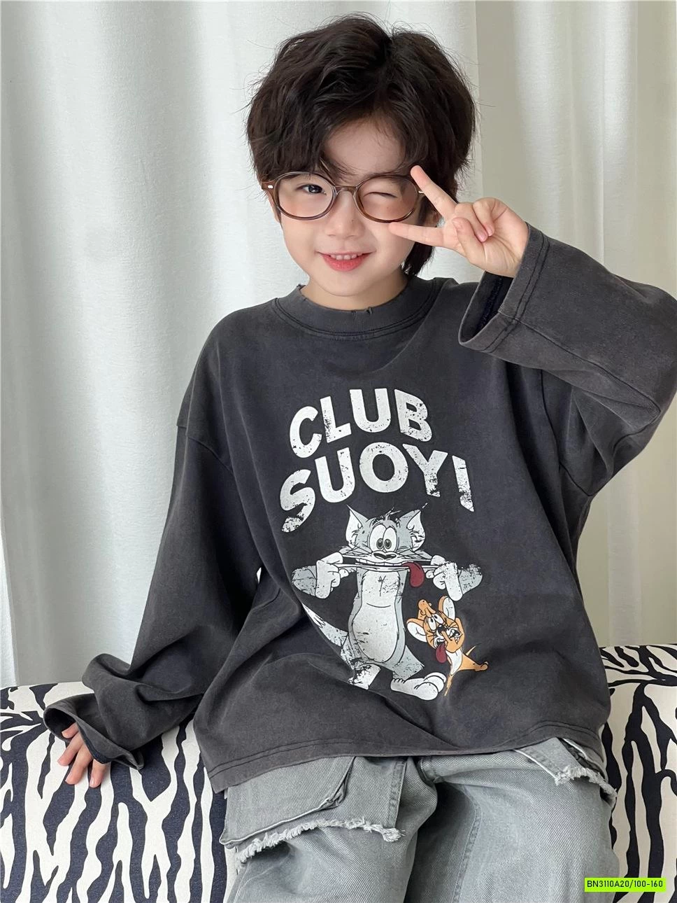 ÁO THUN TOM & JERRY SNIDOLS