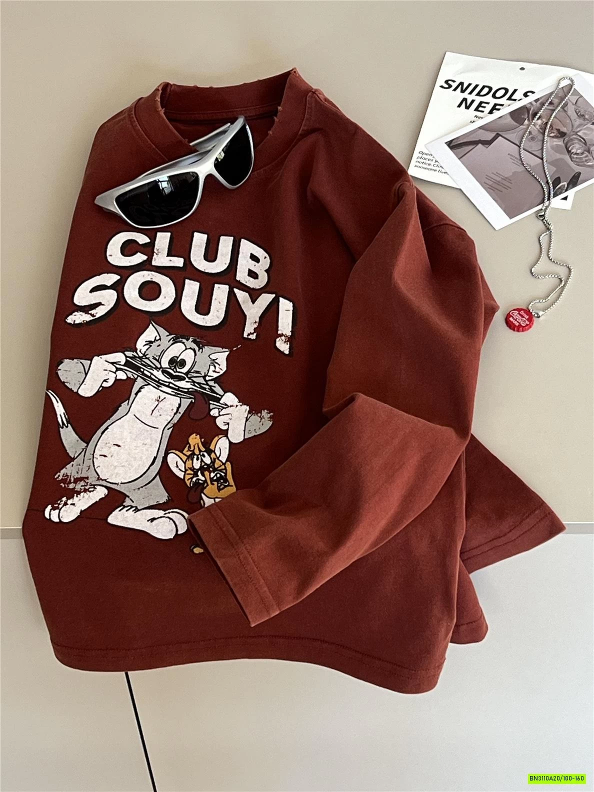 ÁO THUN TOM & JERRY SNIDOLS