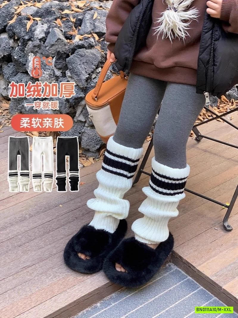 QUẦN LEGGING GIẢ TẤT KẺ