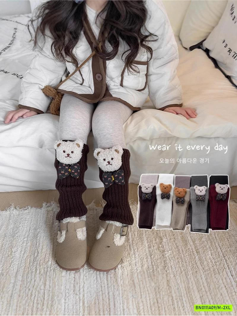 LEGGING GIẢ 2 LỚP LÓT NHUNG GẮN GẤU