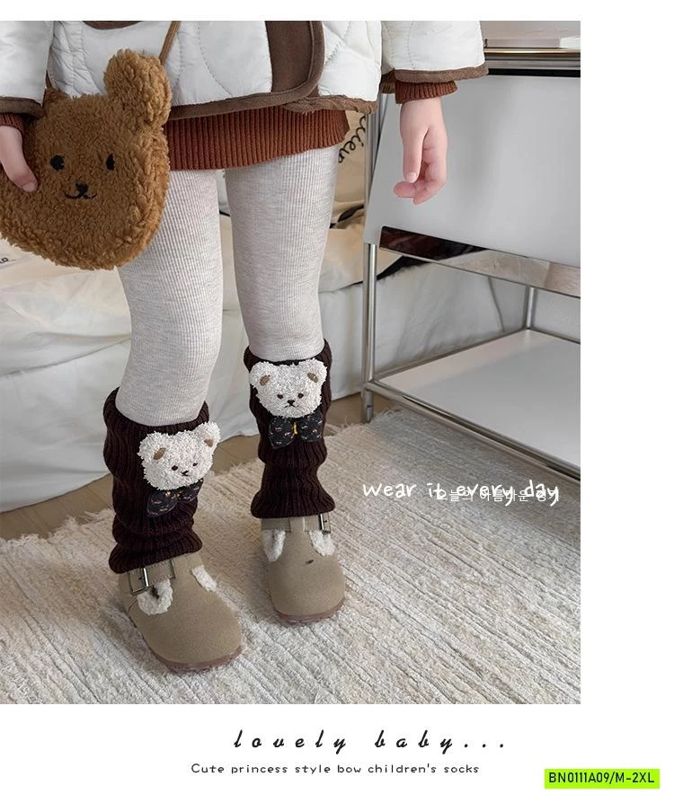 LEGGING GIẢ 2 LỚP LÓT NHUNG GẮN GẤU