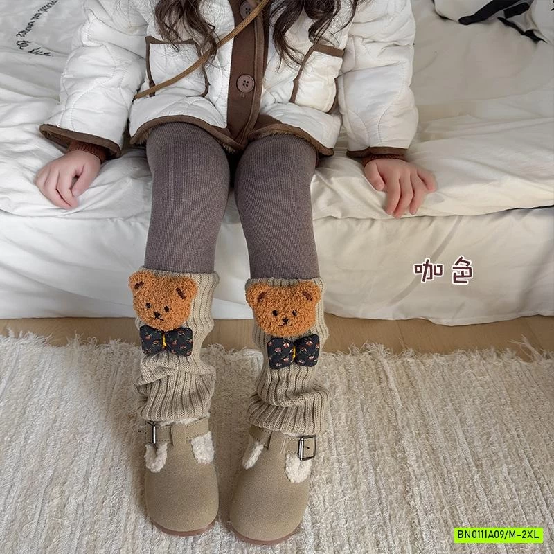 LEGGING GIẢ 2 LỚP LÓT NHUNG GẮN GẤU