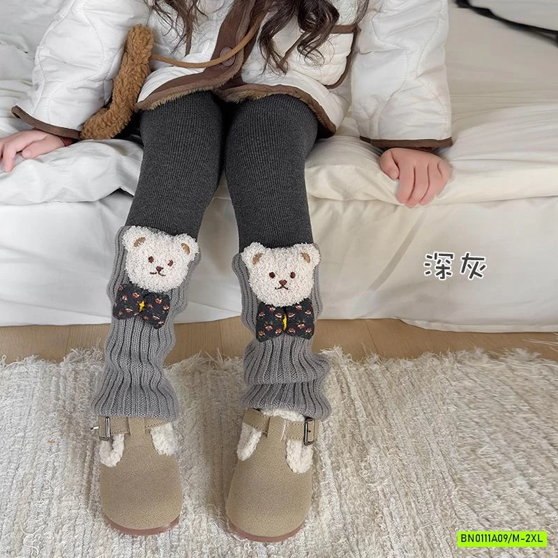 LEGGING GIẢ 2 LỚP LÓT NHUNG GẮN GẤU