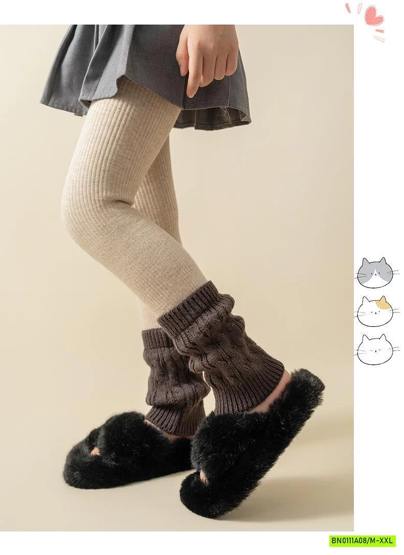 QUẦN LEGGING GIẢ TẤT LÓT LÔNG