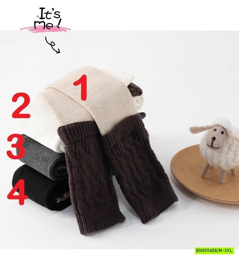 QUẦN LEGGING GIẢ TẤT LÓT LÔNG