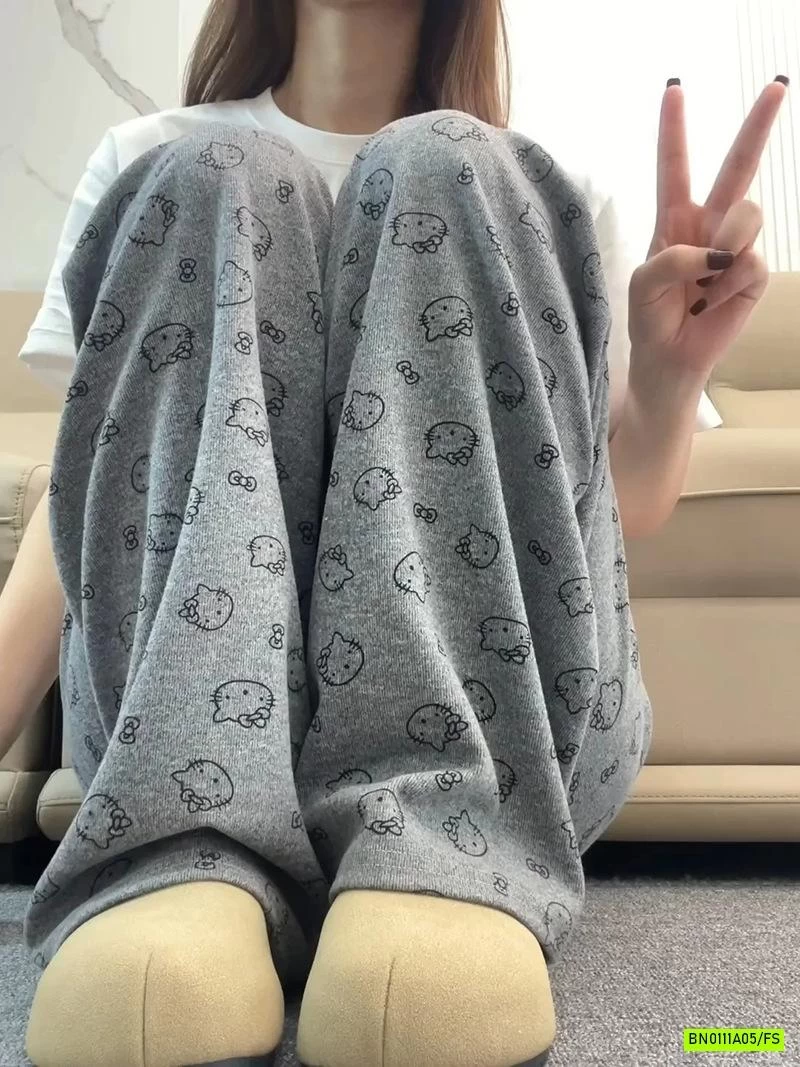 QUẦN NỈ SUÔNG KITTY MẸ