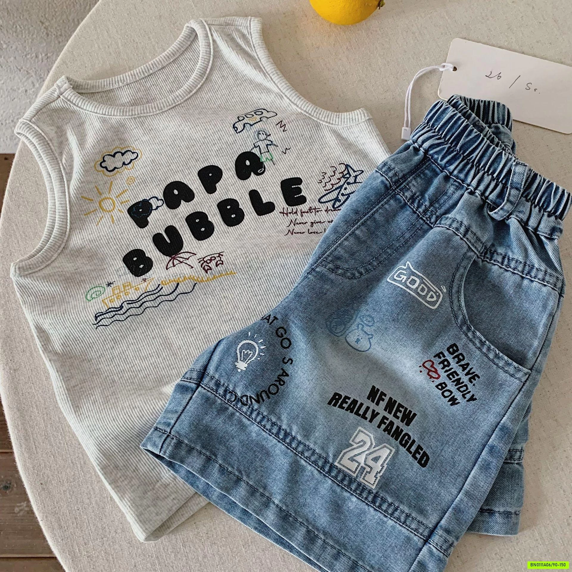 SHORT JEANS IN HÌNH SỐ 24