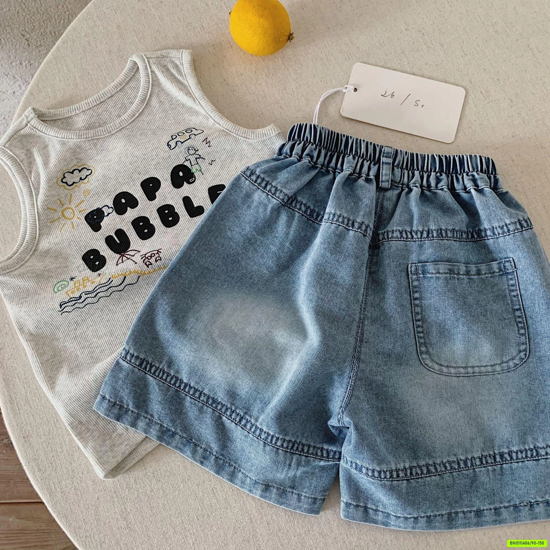 SHORT JEANS IN HÌNH SỐ 24