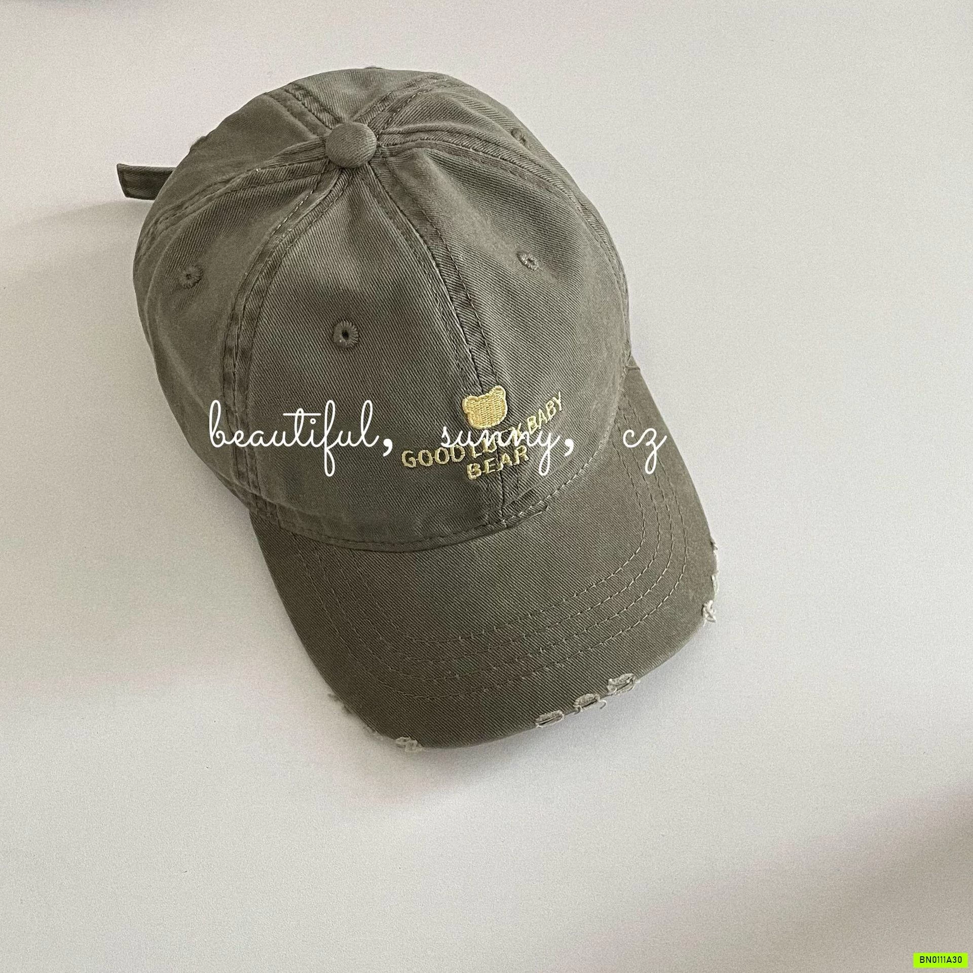 MŨ KẾT THÊU GOODLUCK