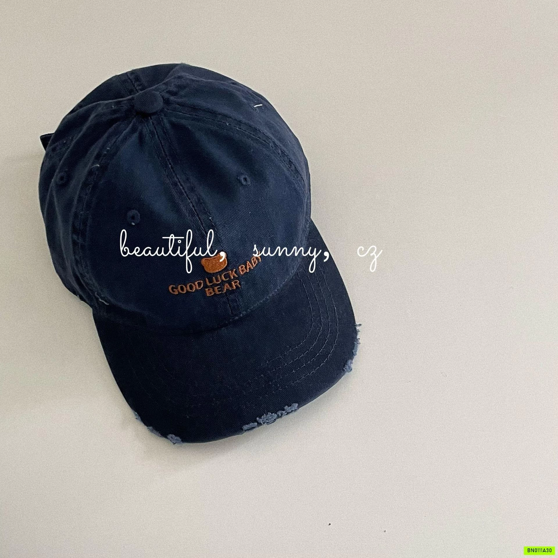 MŨ KẾT THÊU GOODLUCK